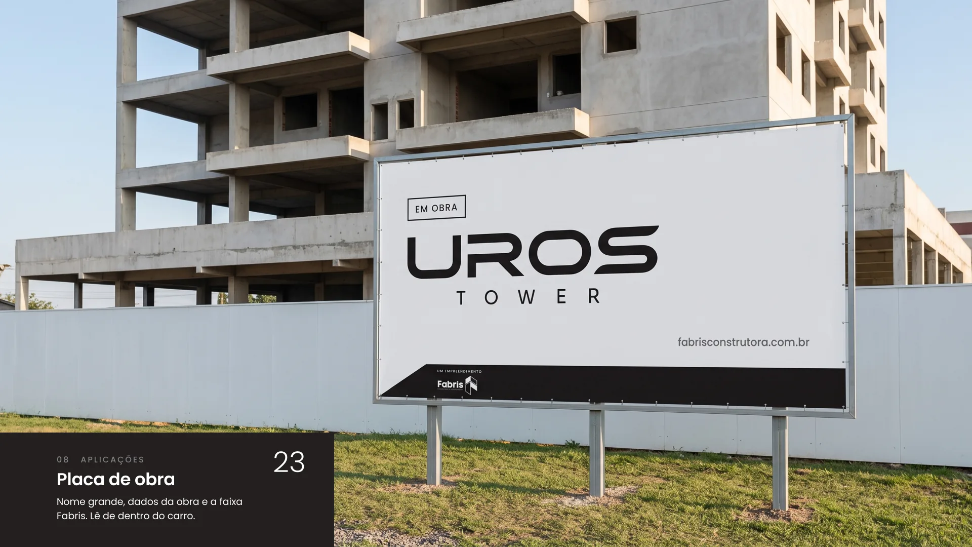 Placa de obra